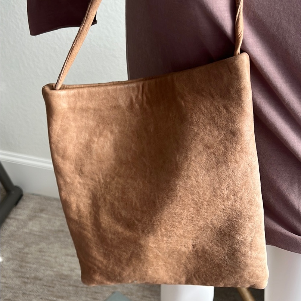 Colleen Cordero Studded Tan Crossbody Bag - Picture 4 of 8